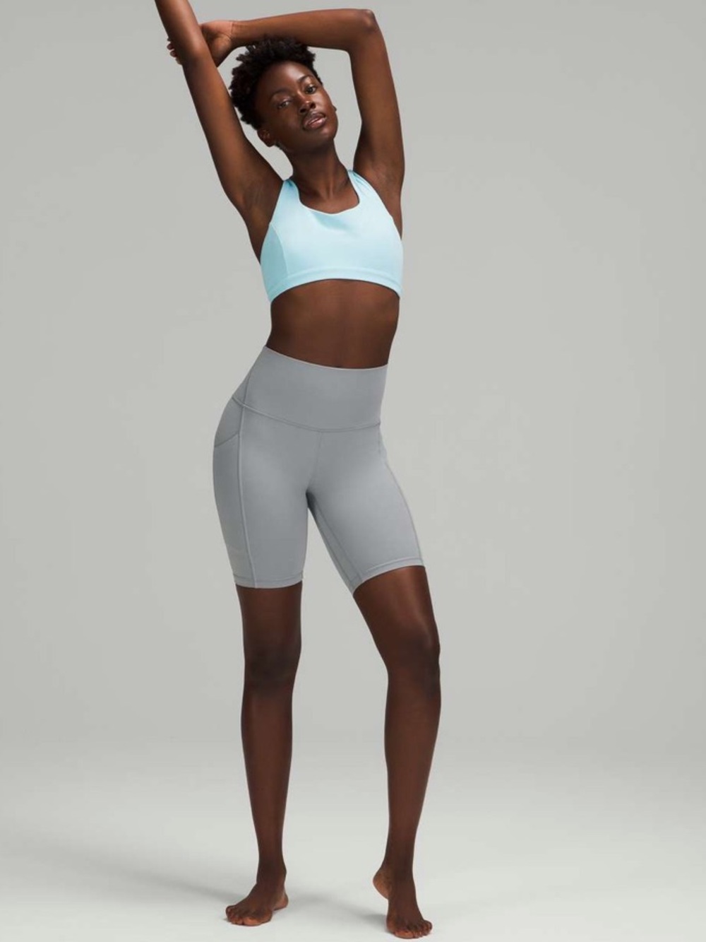 lululemon Align™ High-Rise 8” Short with Pockets. Size 12 in Rhino Grey